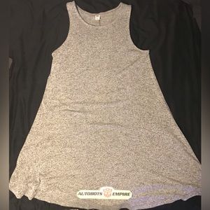 NWOT Vintage Womens OLD NAVY SL KNIT Heather Grey Dress SP beach rlpc rlx Lauren